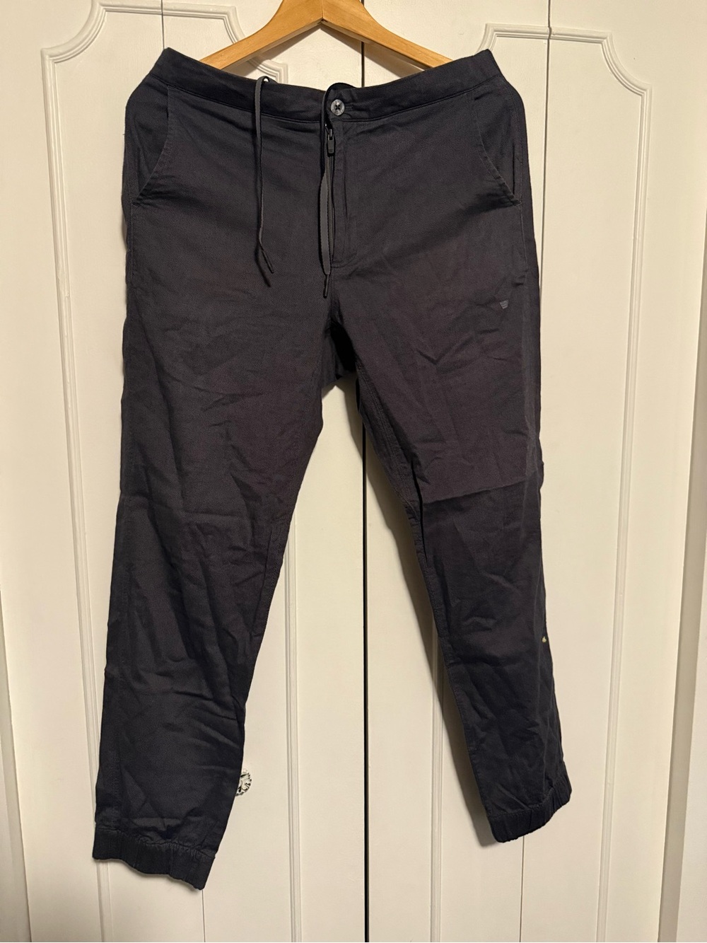 Mack Weldon grey charcoal Drawstring Joggers